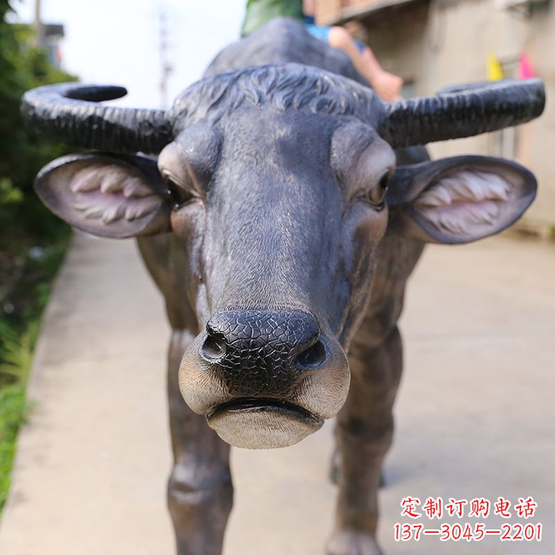 潍坊精美水牛雕塑