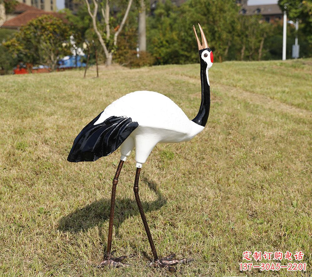 潍坊精美仙鹤雕塑