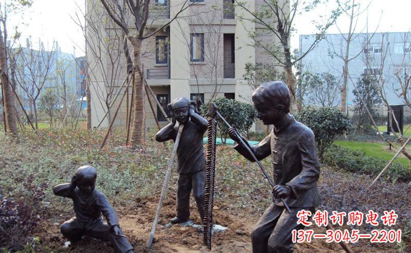 潍坊中领雕塑 | 为儿童景观带来美好的铜雕塑