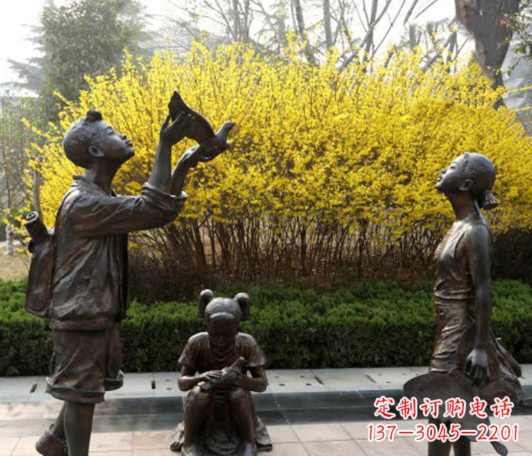 潍坊精致可爱的儿童铜雕