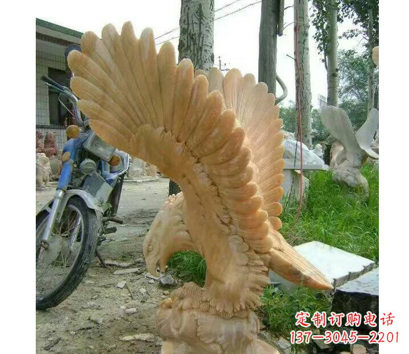 潍坊精美老鹰雕塑,让你的室内装饰更加完美