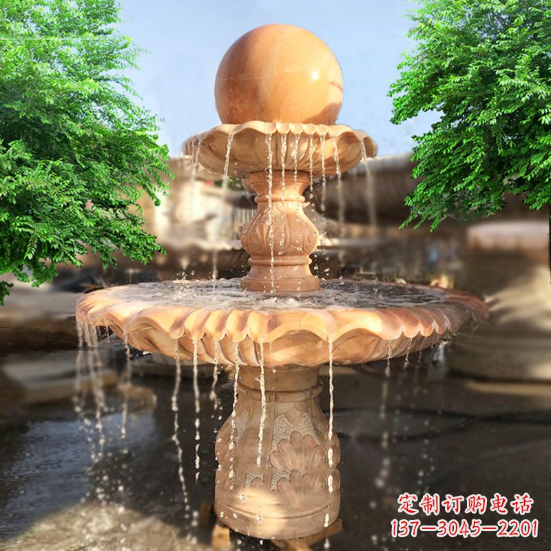 潍坊精致别致的风水球雕塑