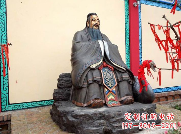 潍坊浮雕孔子行教