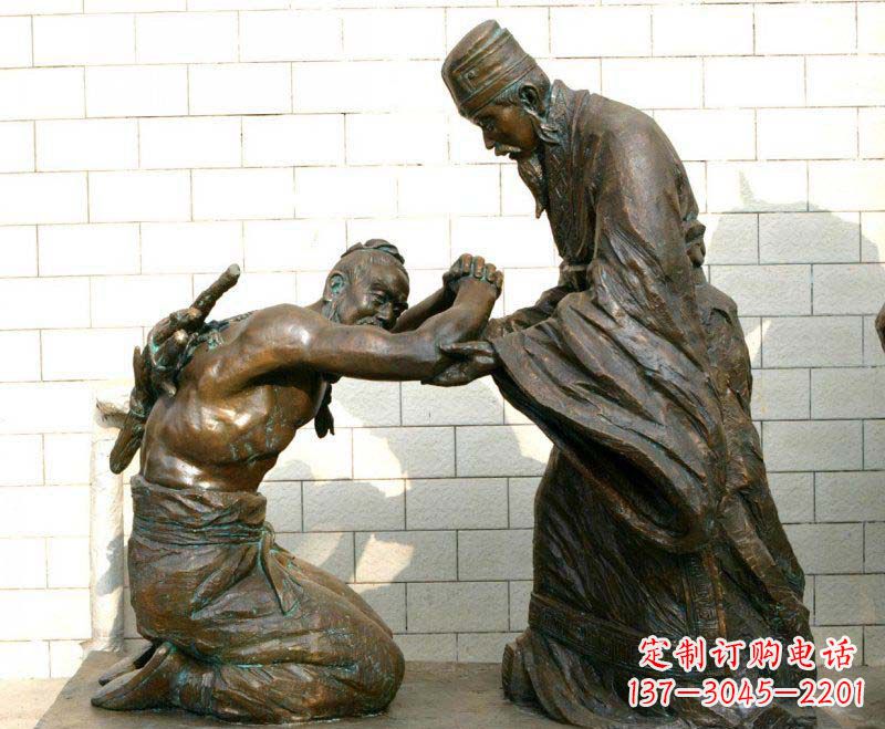潍坊中领雕塑——传承古代文化的名人铜雕
