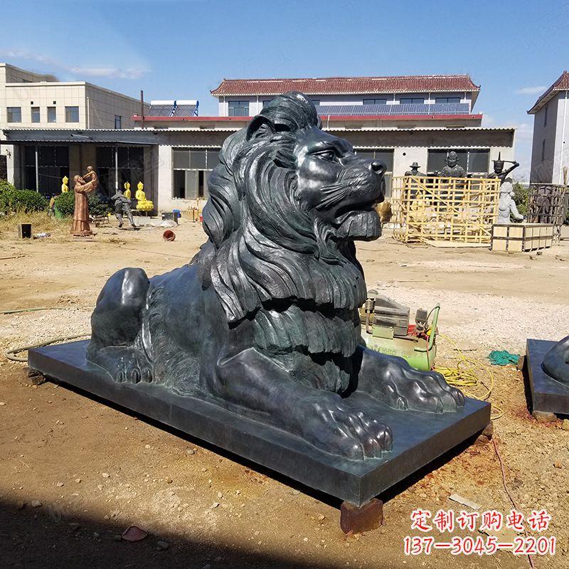 潍坊铜塑动物雕塑