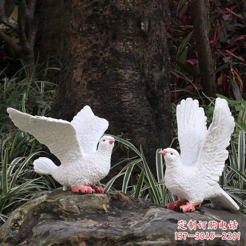潍坊精美的鸽子抽象雕塑