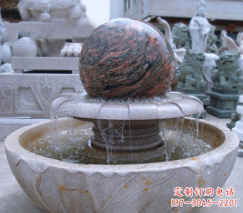 潍坊时尚精致·水流喷泉雕塑