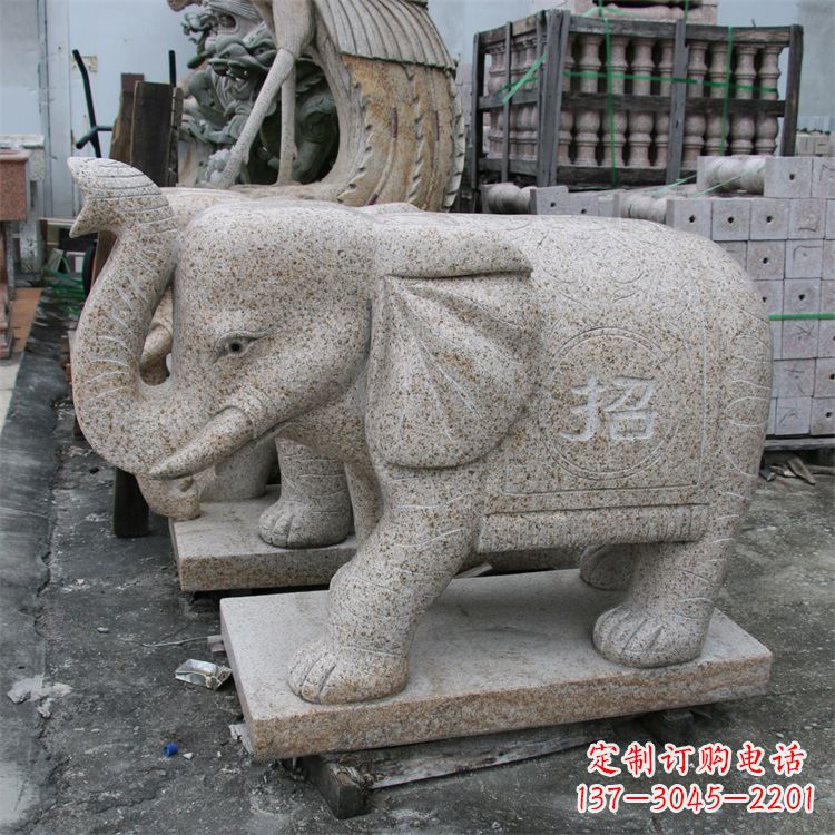 潍坊唯美大象雕塑