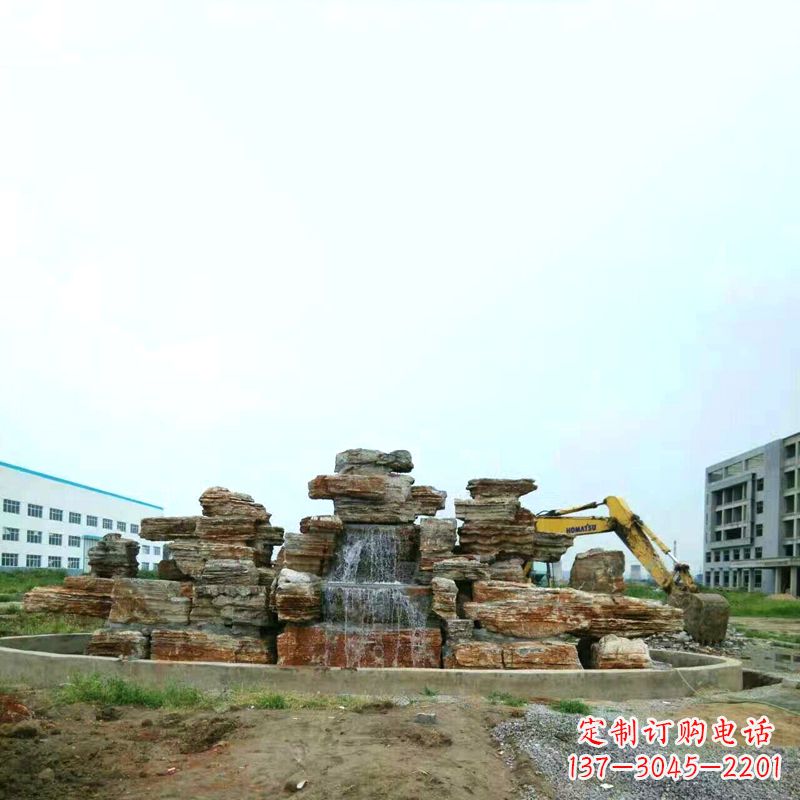 潍坊高雅精致的千层石假山雕塑