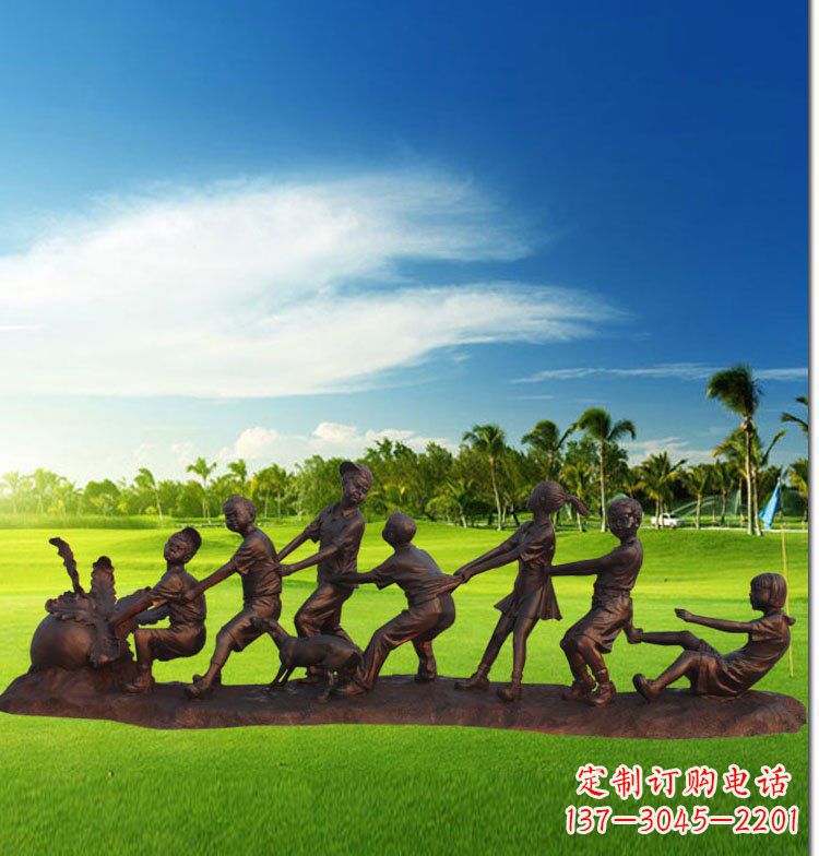 潍坊中领雕塑-精美仿铜萝卜雕塑
