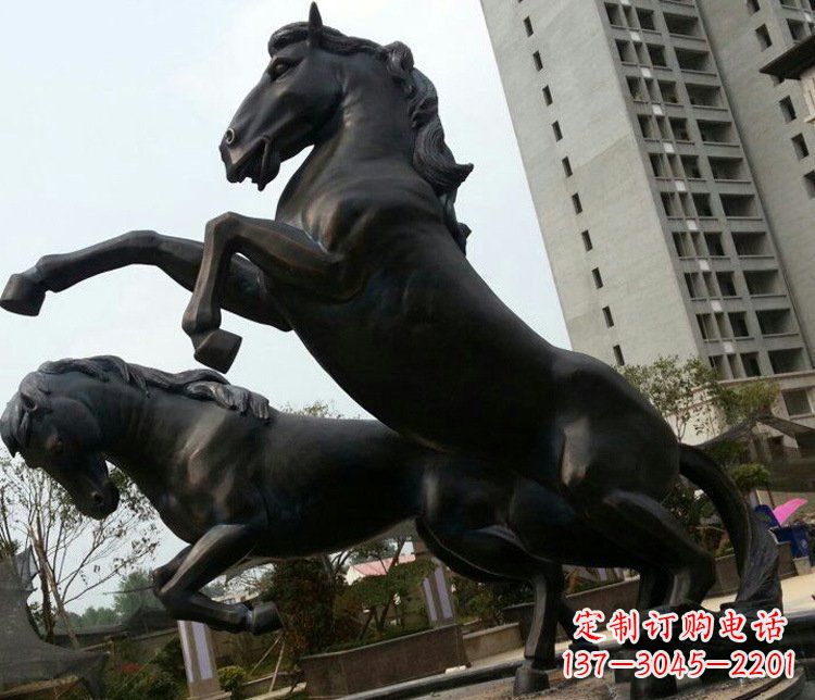 潍坊高雅实木动物雕塑