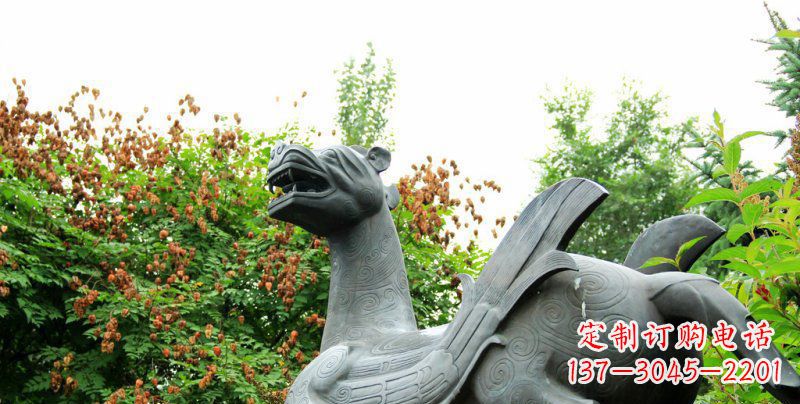 潍坊狴犴景观铜雕塑 尊贵品质