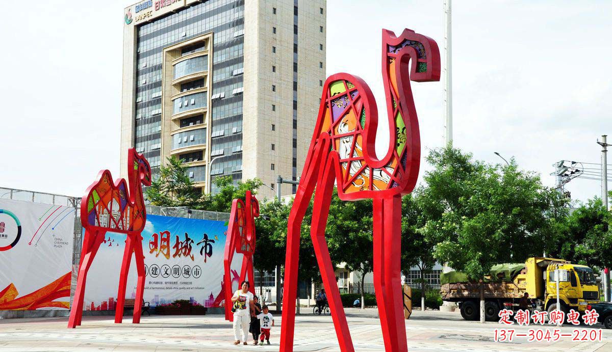 潍坊欣赏经典之美,拥有完美的高端骆驼雕塑