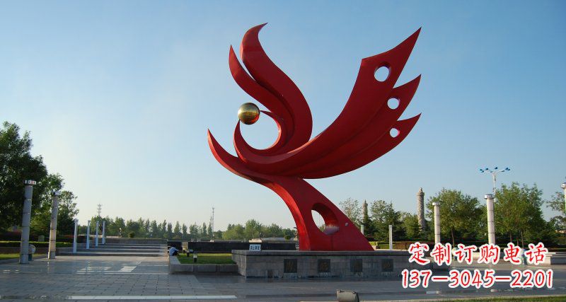 潍坊凤凰雕塑——浓缩的美丽传统