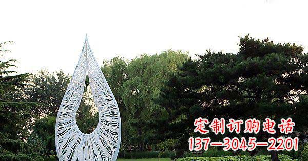 潍坊精美水滴不锈钢雕塑