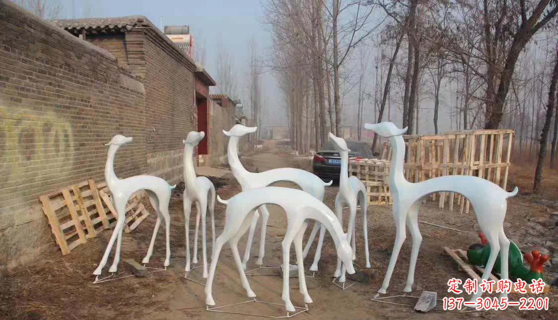 潍坊英锐不锈钢鹿雕塑——让您的雕塑体验更加令人惊叹