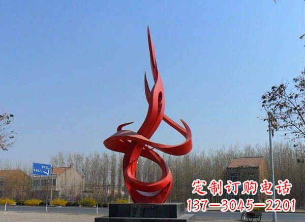 潍坊不锈钢火苗经典建筑雕塑