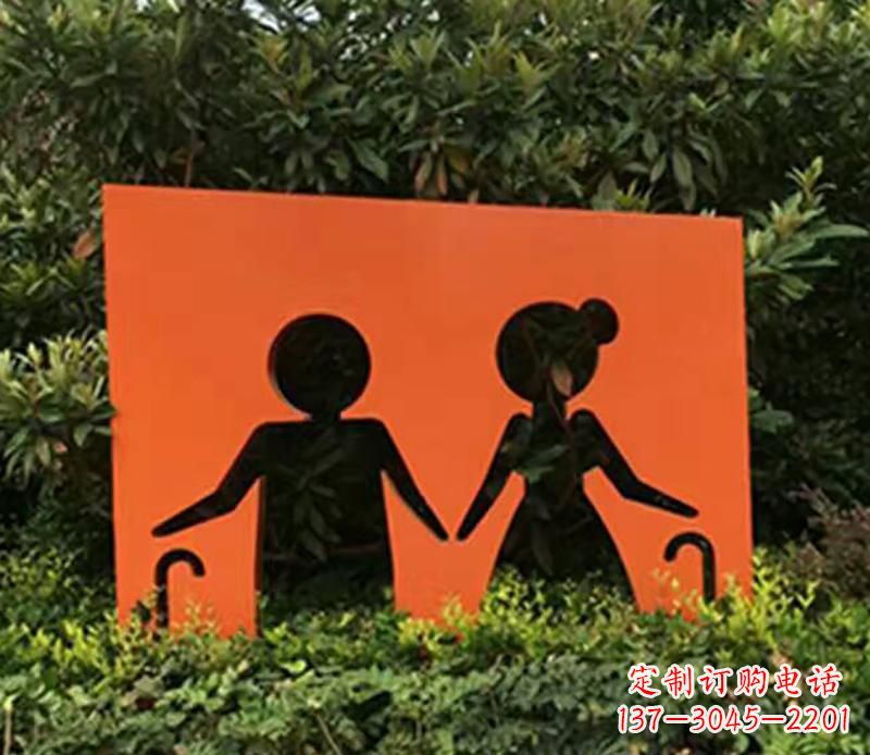 潍坊儿童剪纸不锈钢雕塑