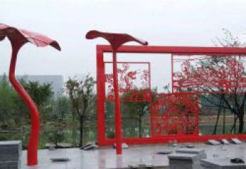 潍坊不锈钢龙凤雕塑