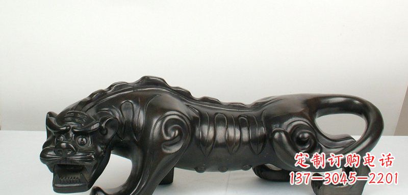 潍坊象征精神力量的老虎雕塑