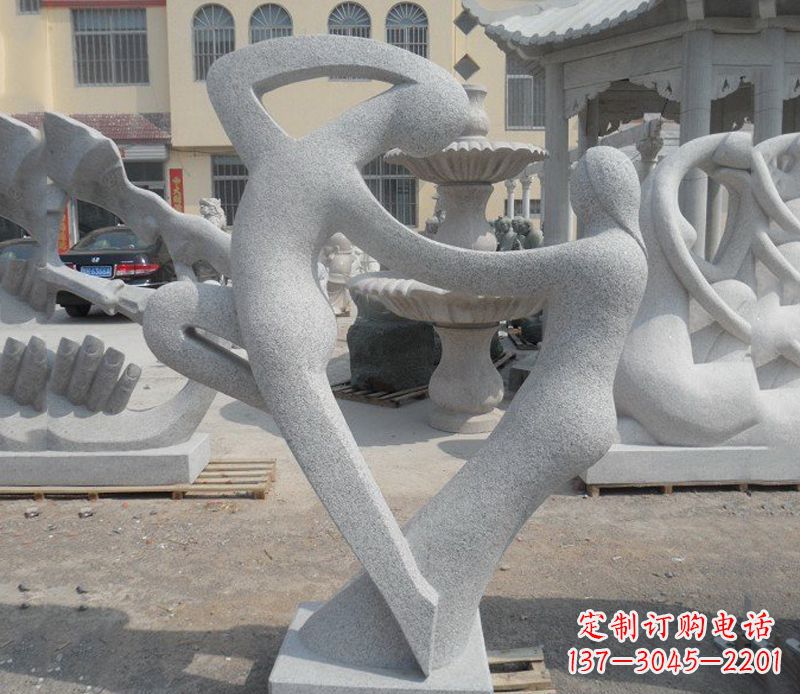 潍坊中领雕塑独具匠心的“浪漫幸福·情侣小品雕塑”
