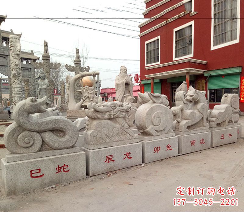 潍坊产品名称公园动物大理石雕塑