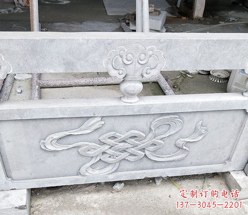 潍坊公园大理石栏板景观石雕 (4)