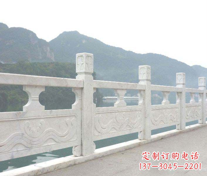 潍坊公园大理石栏板景观石雕 (3)