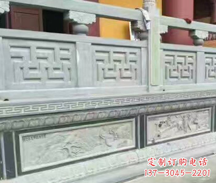 潍坊公园大理石栏板石雕 (6)