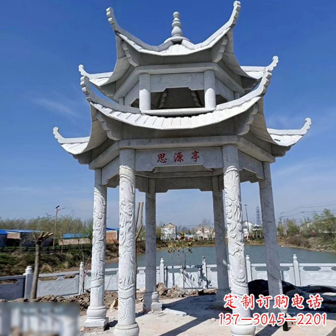 潍坊公园大理石凉亭