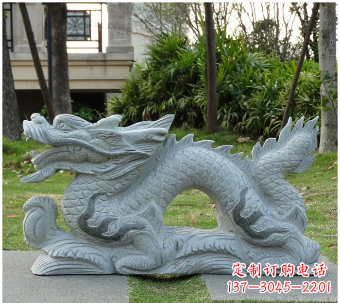 潍坊公园大理石龙雕塑222