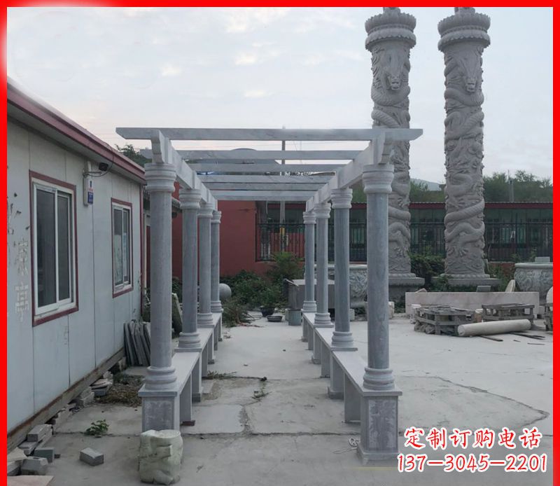 潍坊公园大理石石雕长廊 (3)