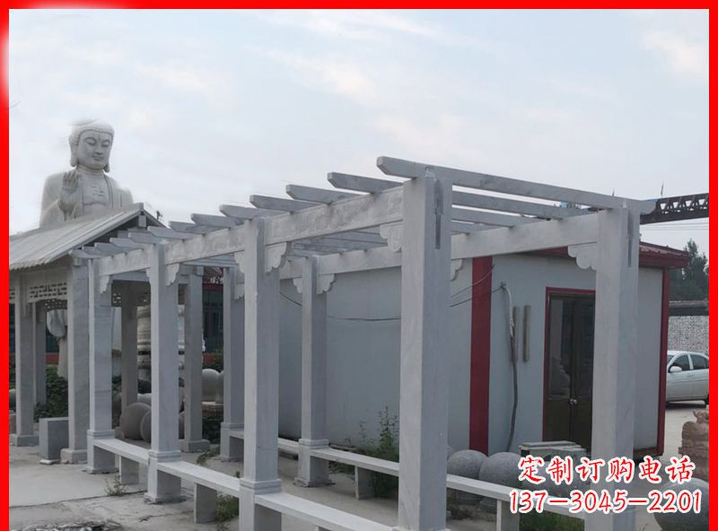 潍坊公园大理石石雕长廊 (2)