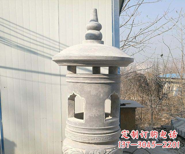 潍坊公园大理石小型石灯