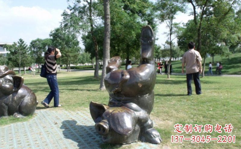 潍坊产品名称中领雕塑铜质动物雕塑