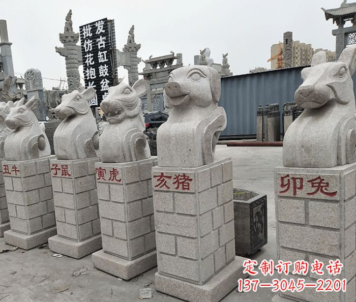 潍坊动物石雕，精美而精致