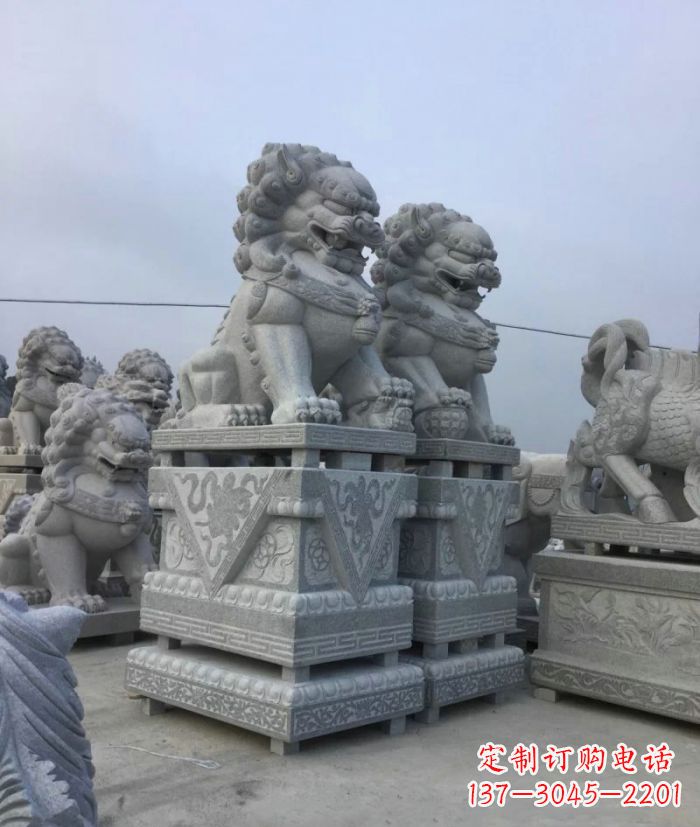 潍坊大理石狮子石雕