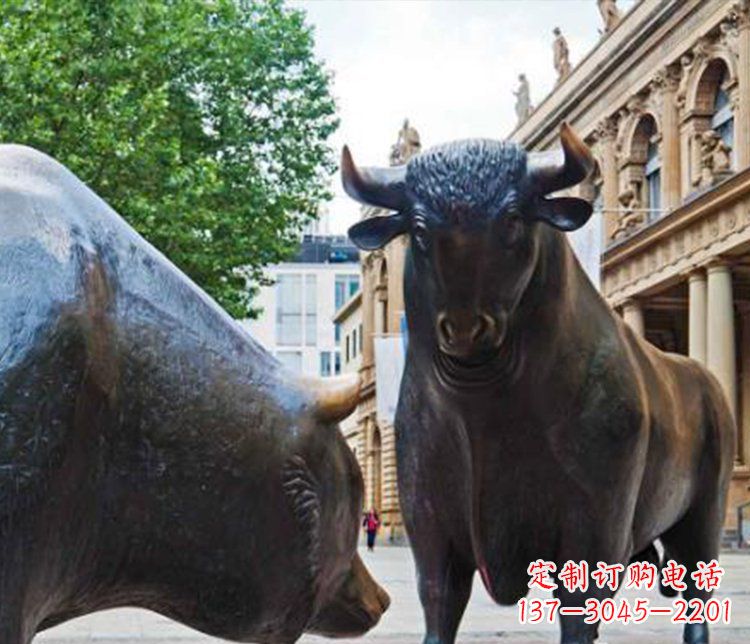 潍坊中领雕塑精美铜雕动物雕塑