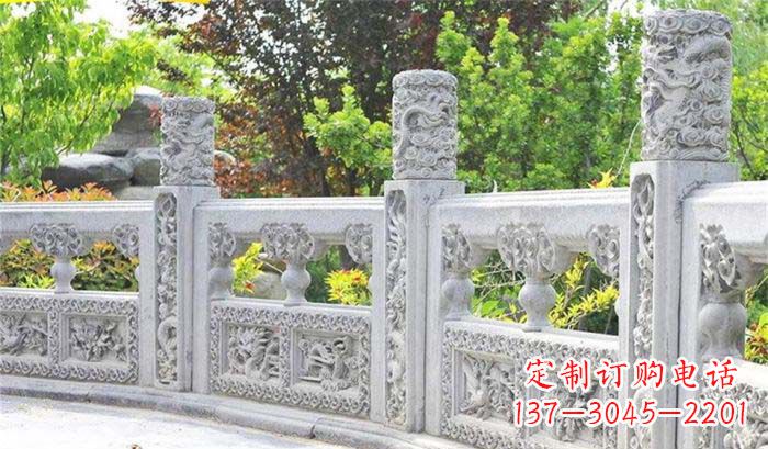 潍坊公园仿古石栏板雕塑