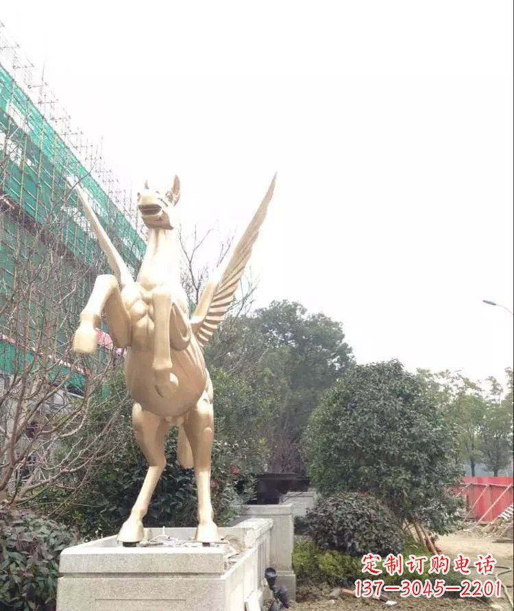 潍坊马雕艺术一件高贵精美的艺术品