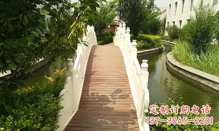 潍坊公园汉白玉石拱桥 (5)