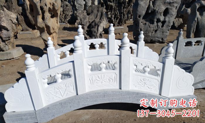 潍坊公园汉白玉石拱桥 (6)
