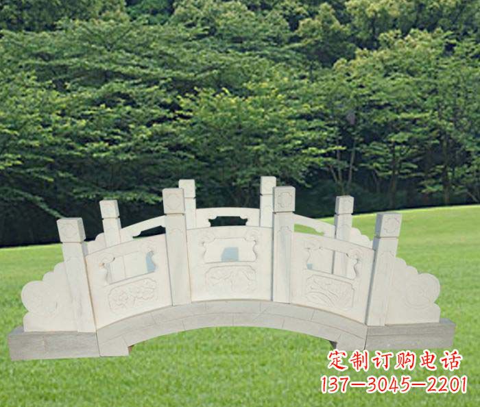 潍坊公园汉白玉石拱桥