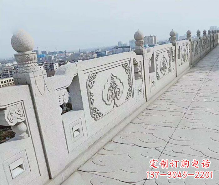 潍坊精美大理石栏板雕塑