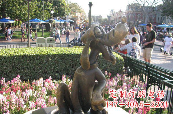 潍坊把宠物也带上，铜雕动物雕塑可以用艺术诠释你的心意