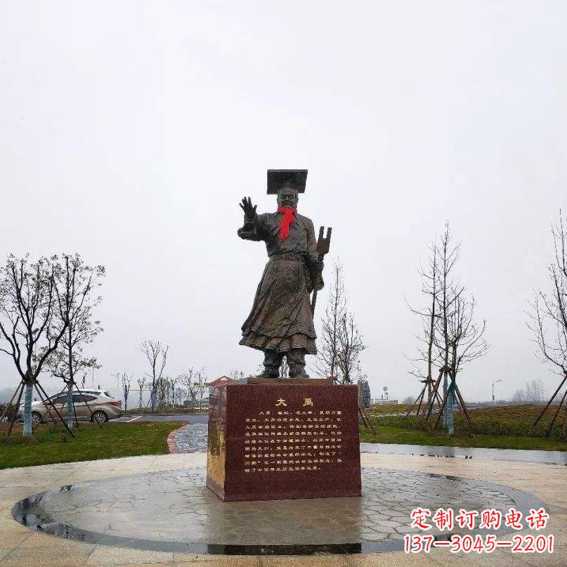 潍坊中领雕塑古之名人雕像 尽显传承精神