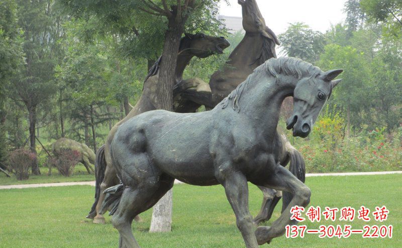 潍坊动物景观铜雕艺术品