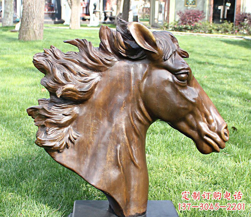 潍坊马头铜雕工艺品