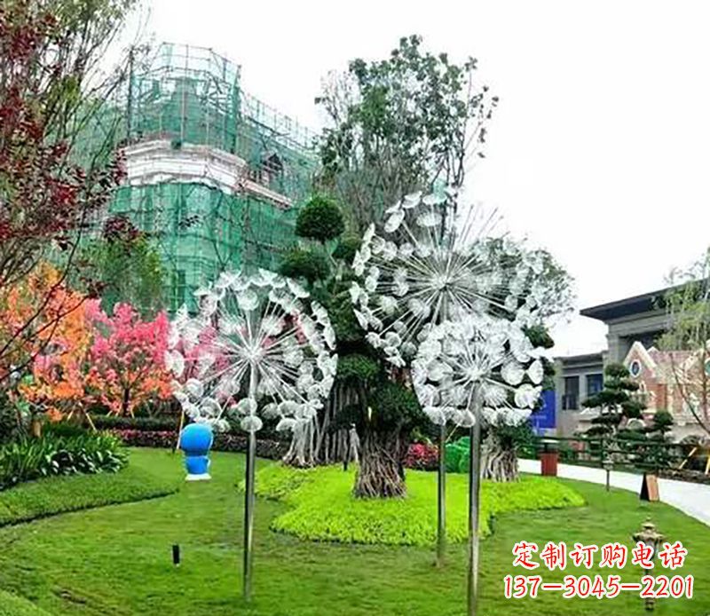 潍坊公园蒲公英雕塑