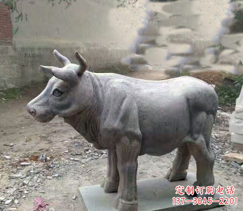潍坊艺术匠心 ─── 青石牛石雕塑